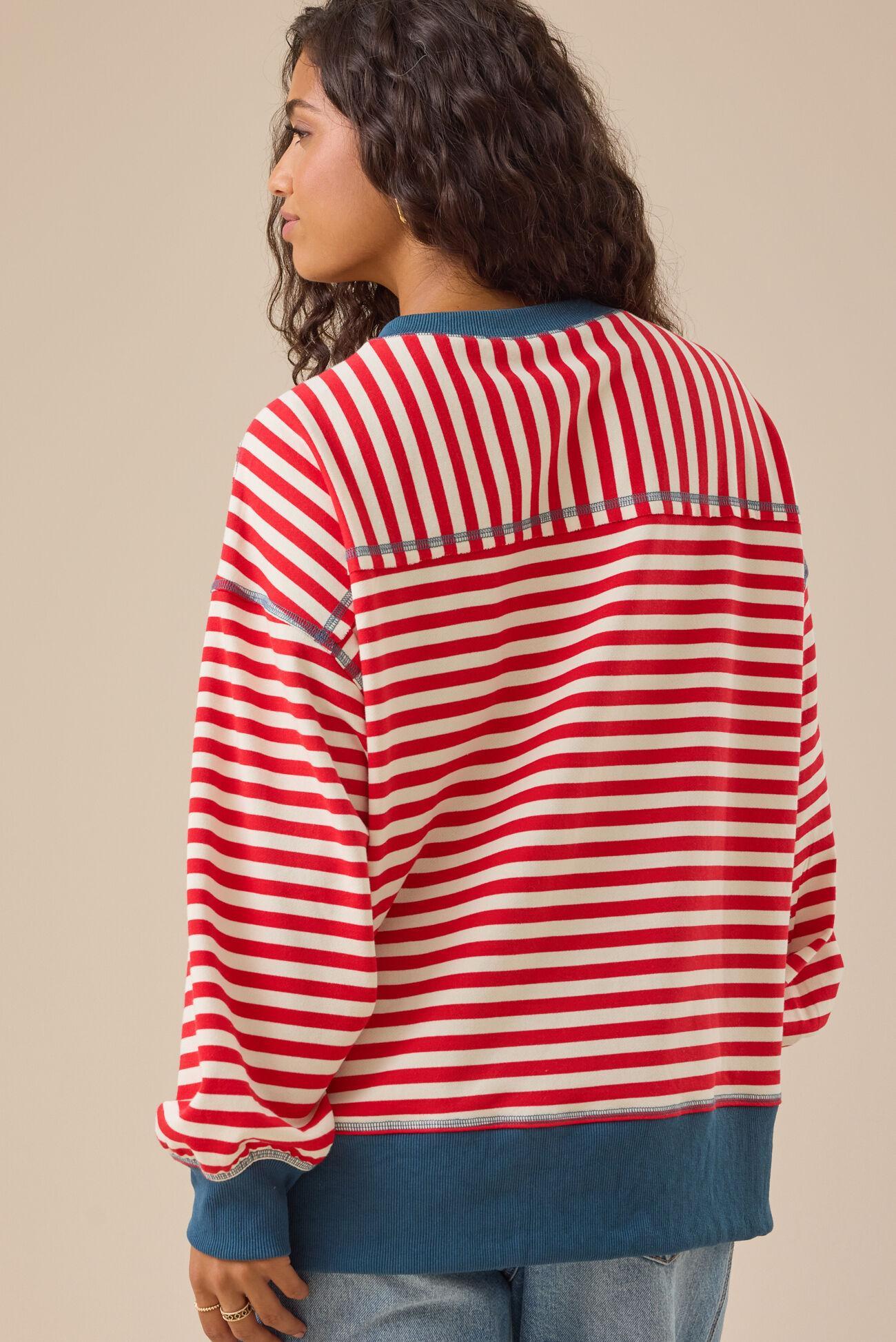 Pace Setter Stripe Crewneck Product Image