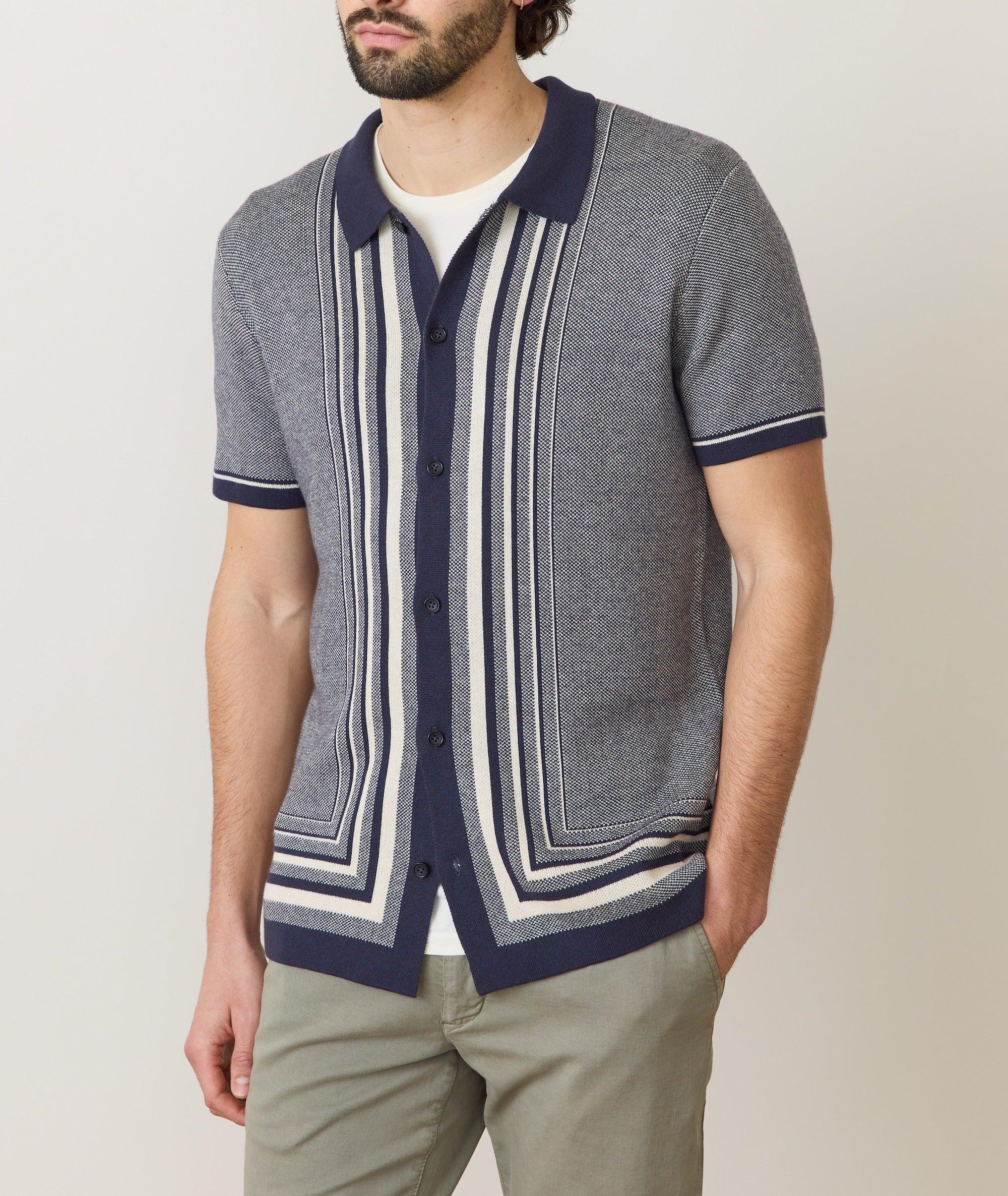 Ethan Sweater Button-Down Product Image