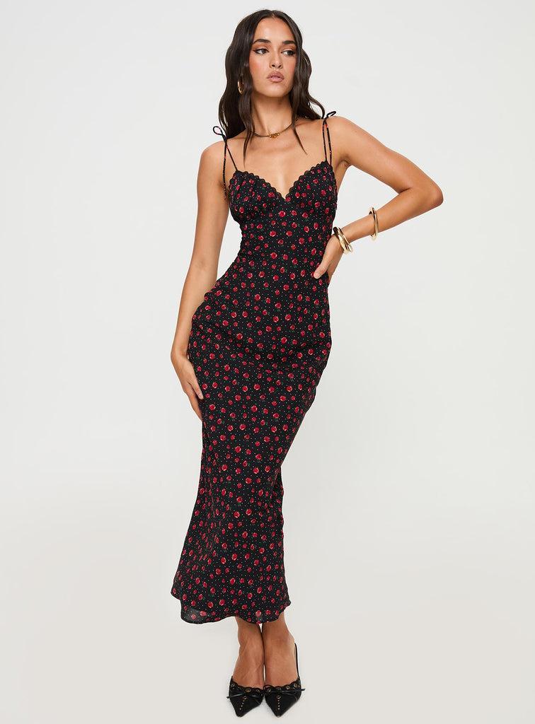 Archerfield Maxi Dress Black Product Image