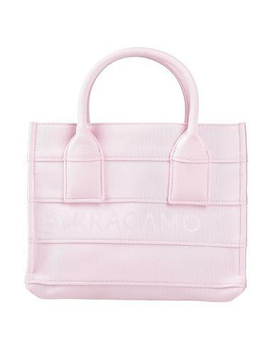 FERRAGAMO Salvatore  Logo Printed Tote Bag In Pink Product Image