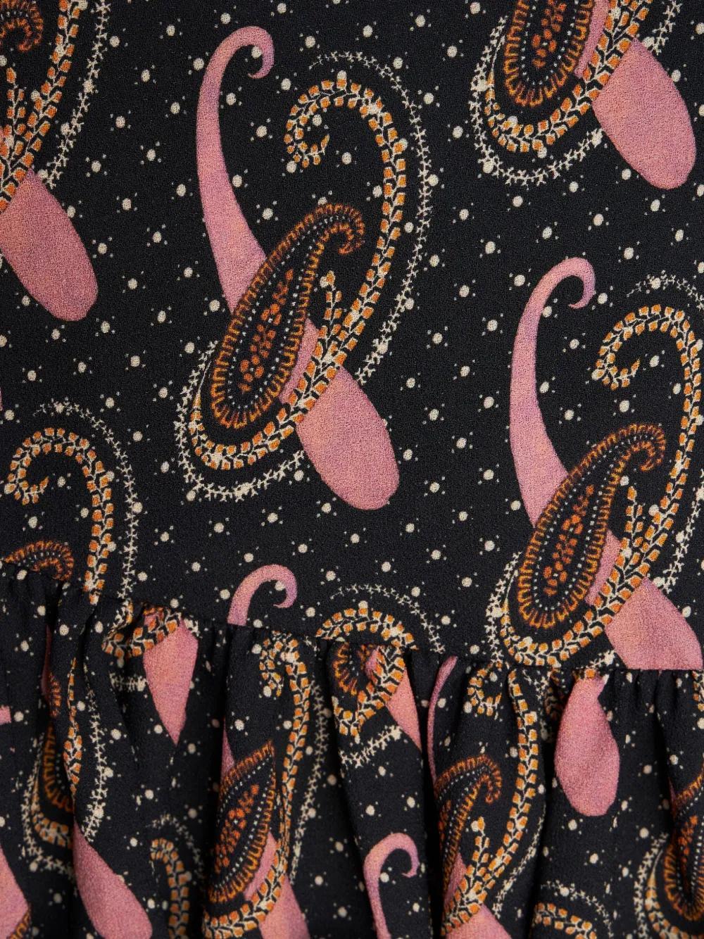 paisley-print sleeveless maxi dress Product Image