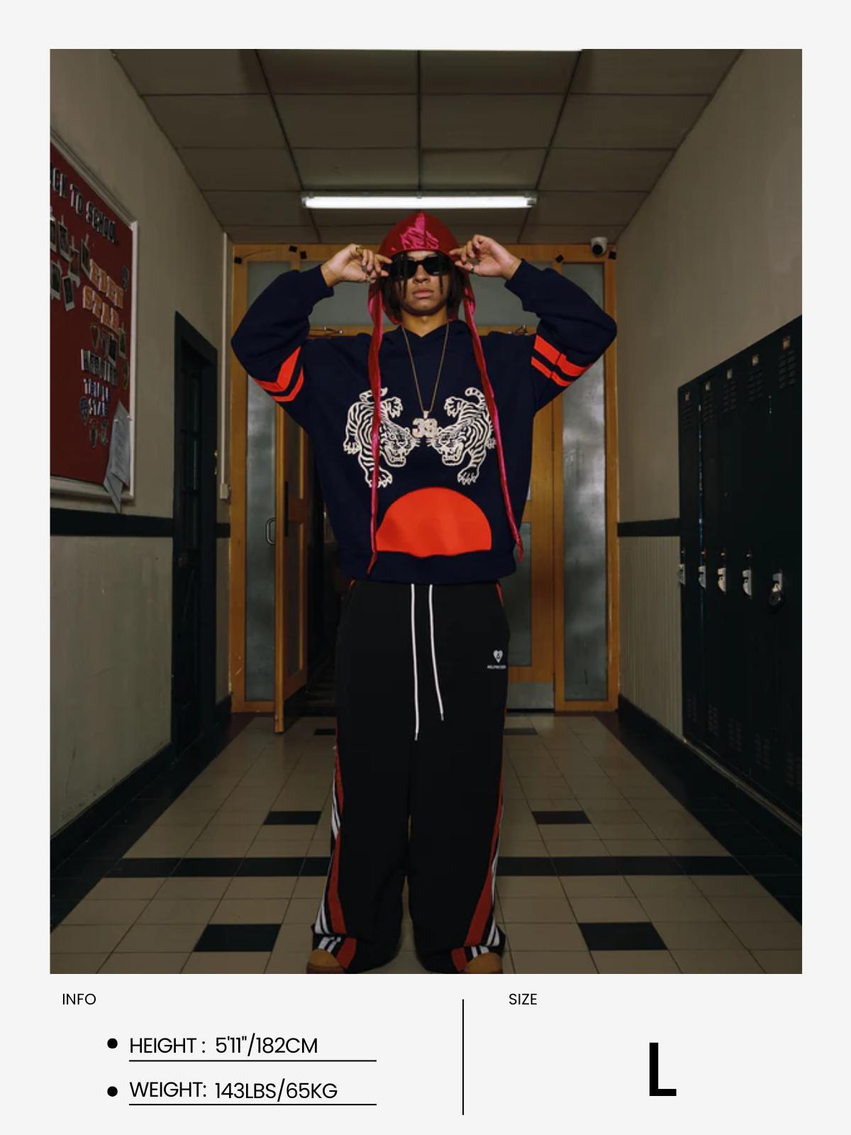 Aelfric Eden Tiger Pullover Hoodie Product Image