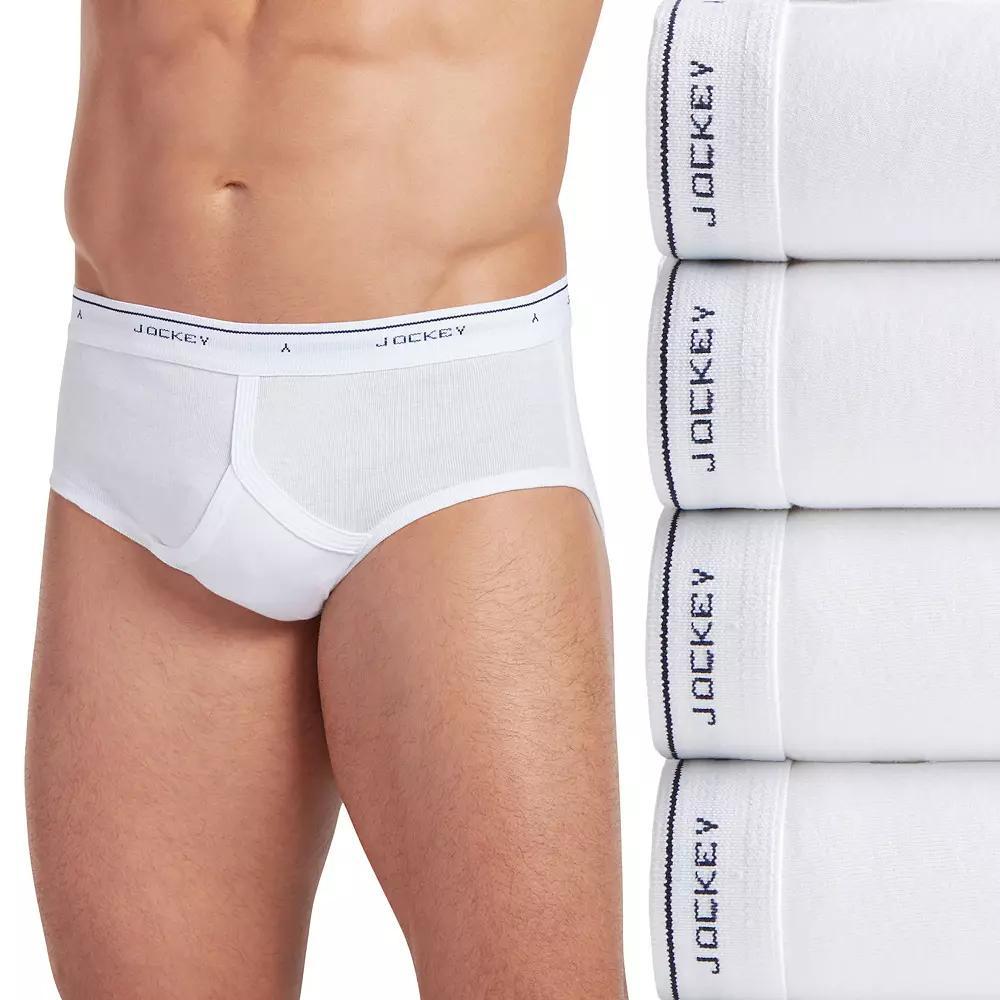 Mens Jockey 4-pack Classic Low-Rise Briefs Product Image