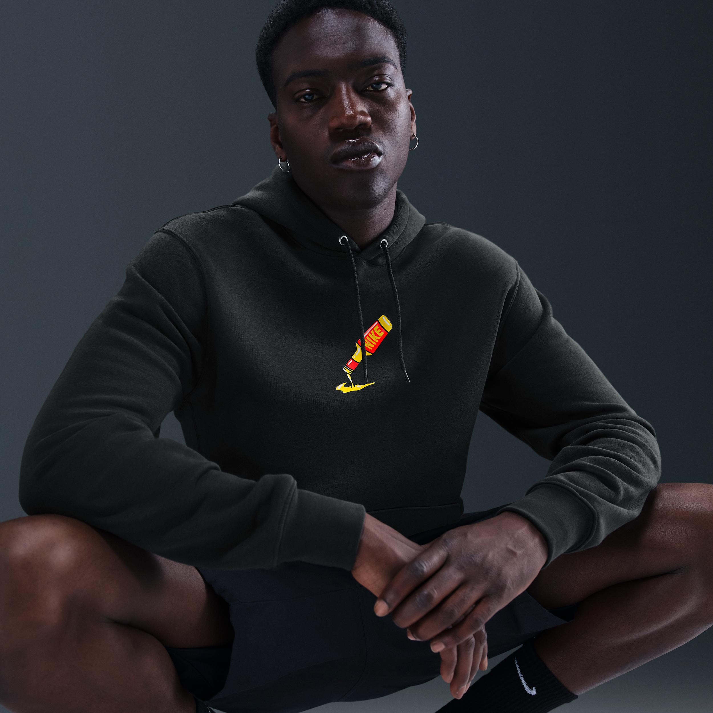 Nike Sportswear Club Sole Food Pullover Fleece Hoodie Product Image