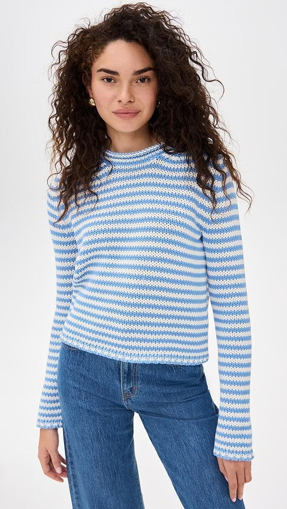 La Ligne Fine Stripe Mini Marina Sweater | Shopbop Product Image