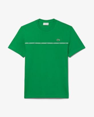 Men's Logo Trim Cotton Jersey T-Shirt Product Image