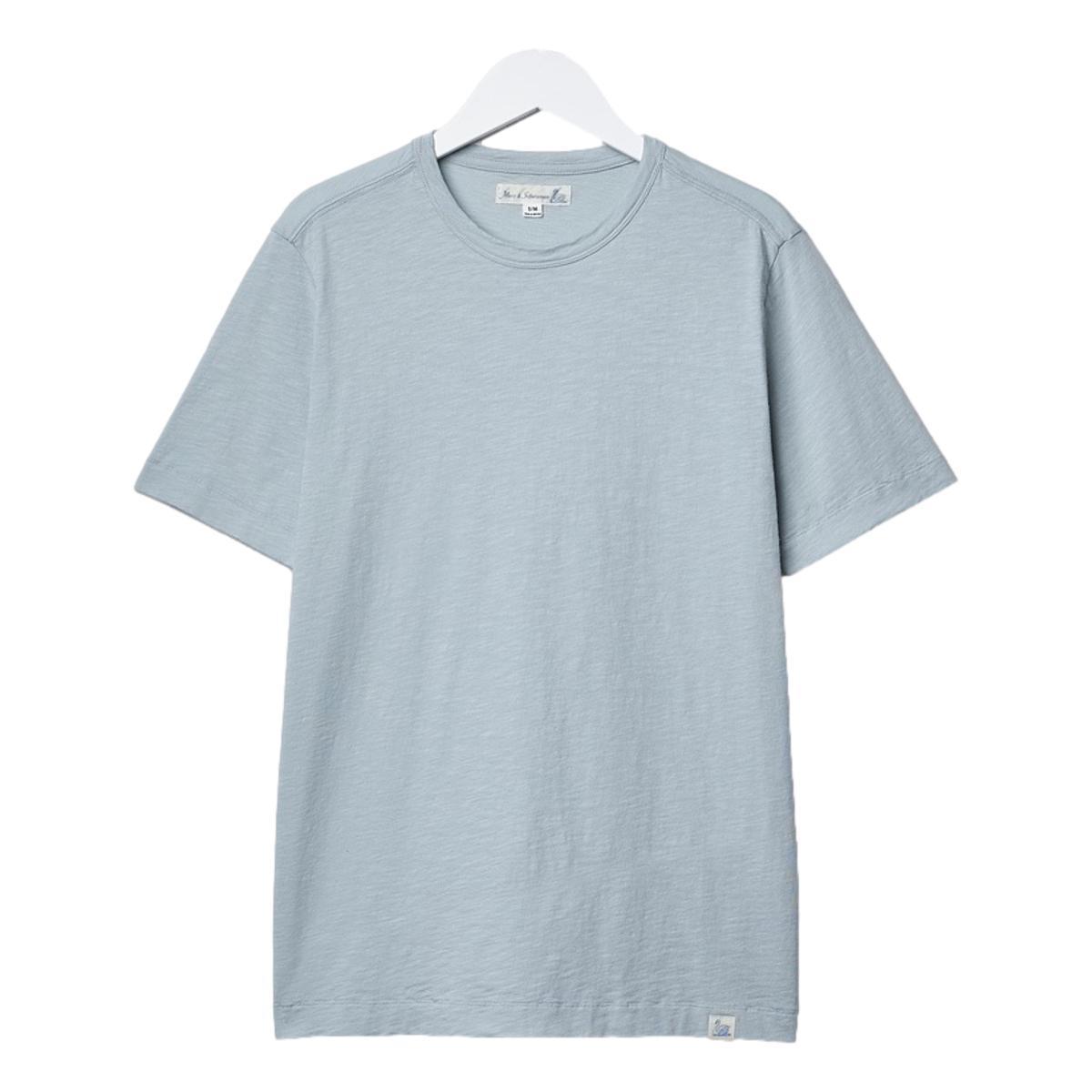 SCT04 Pima Slub Cotton T-shirt, 5,8oz, relaxed fit Ice Product Image