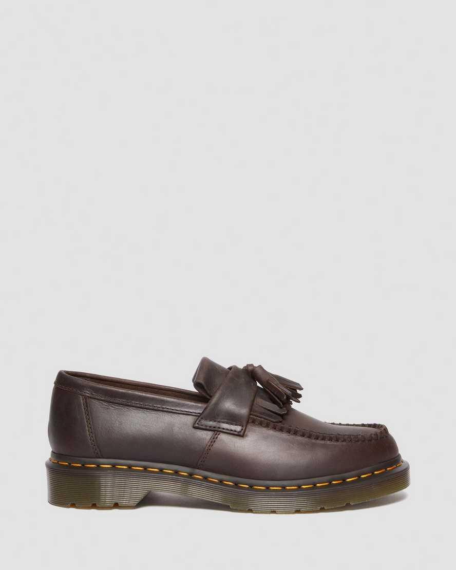 Dr. Martens Mens Adrian Leather Fringe Tassel Detail Loafers Product Image