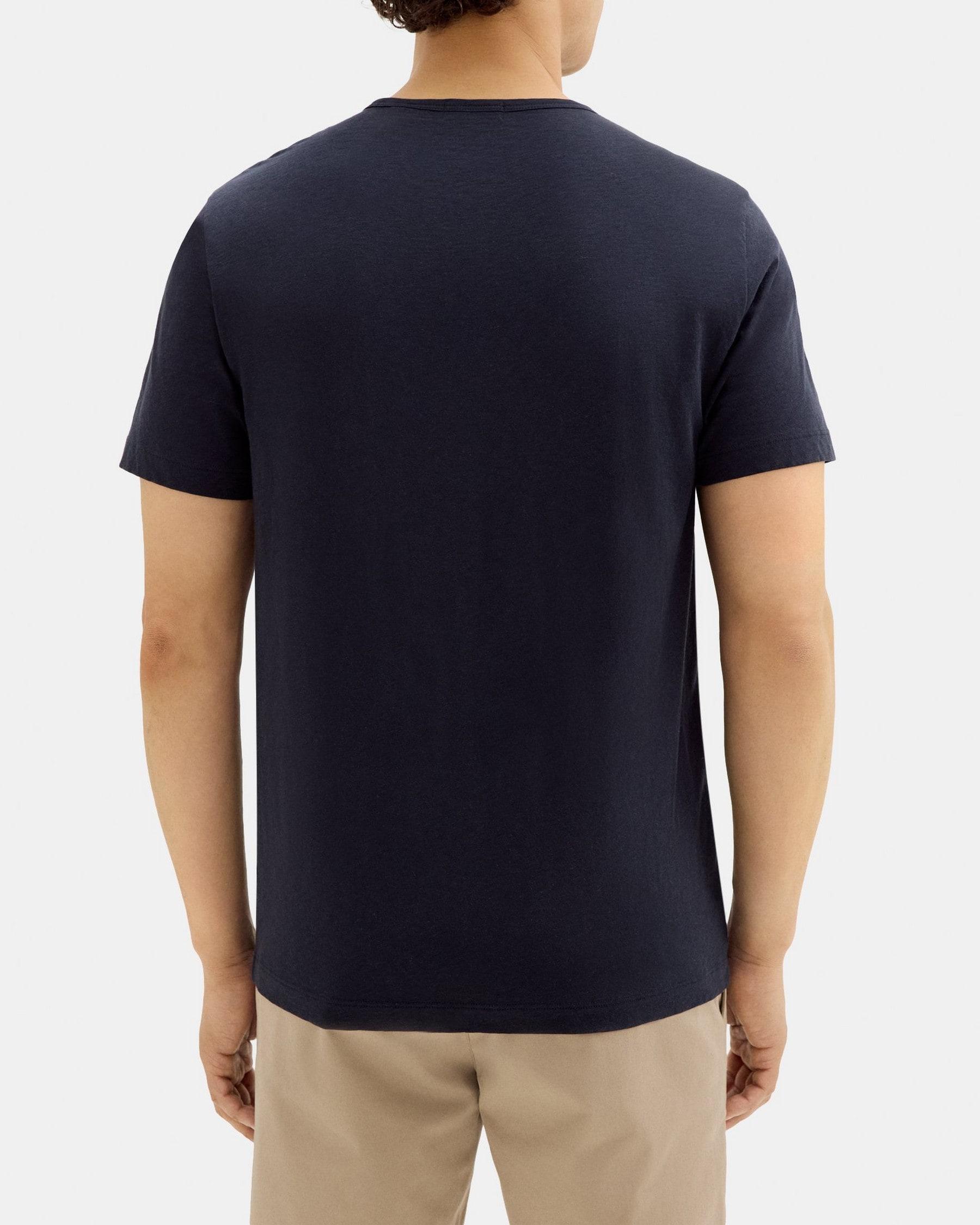 Relaxed Tee in Slub Cotton Product Image