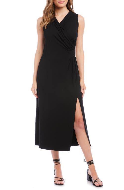 Karen Kane Faux Wrap Midi Dress Product Image