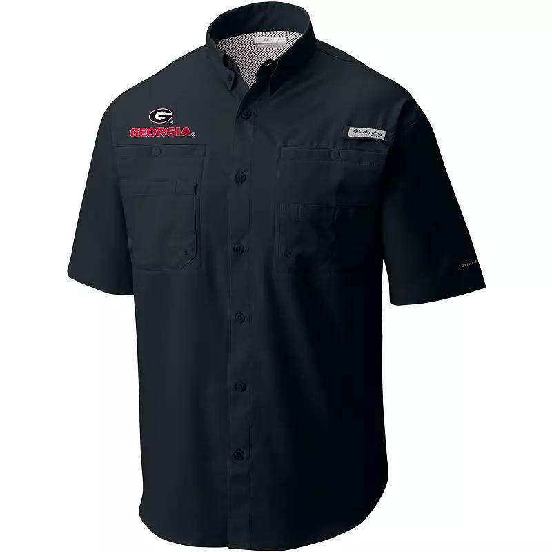 Mens Columbia Georgia Bulldogs Big & Tall Collegiate Tamiami Button-Down Shirt Product Image