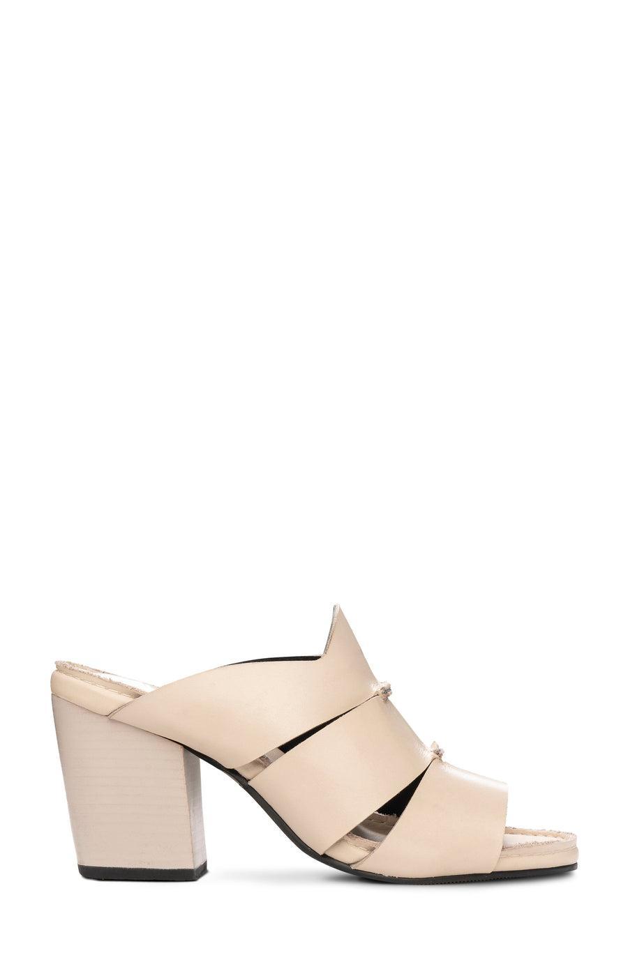 Golo Seamingly Soy Leather Strapped Heel Sandals Product Image