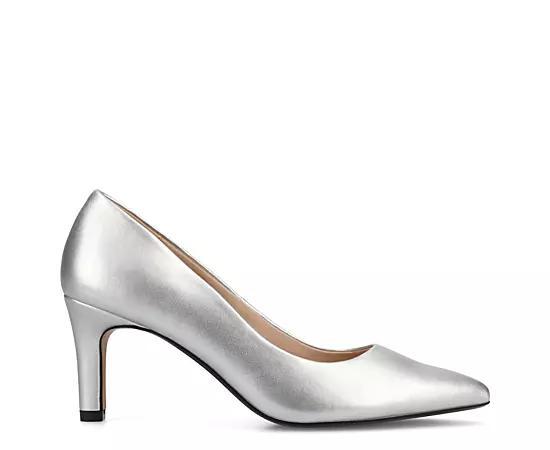 Journee Scylee Slip-On Stiletto Pointed-Toe High Heel Shoes, Womens Product Image