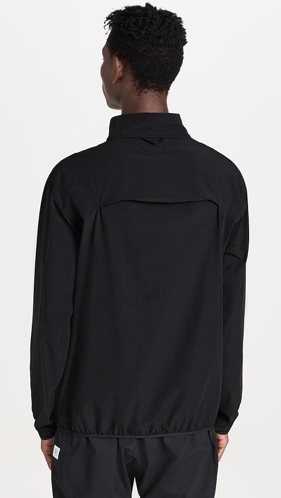 Quiet Golf Monogram Shell Quarter Zip Sweatshirt | Shopbop Product Image