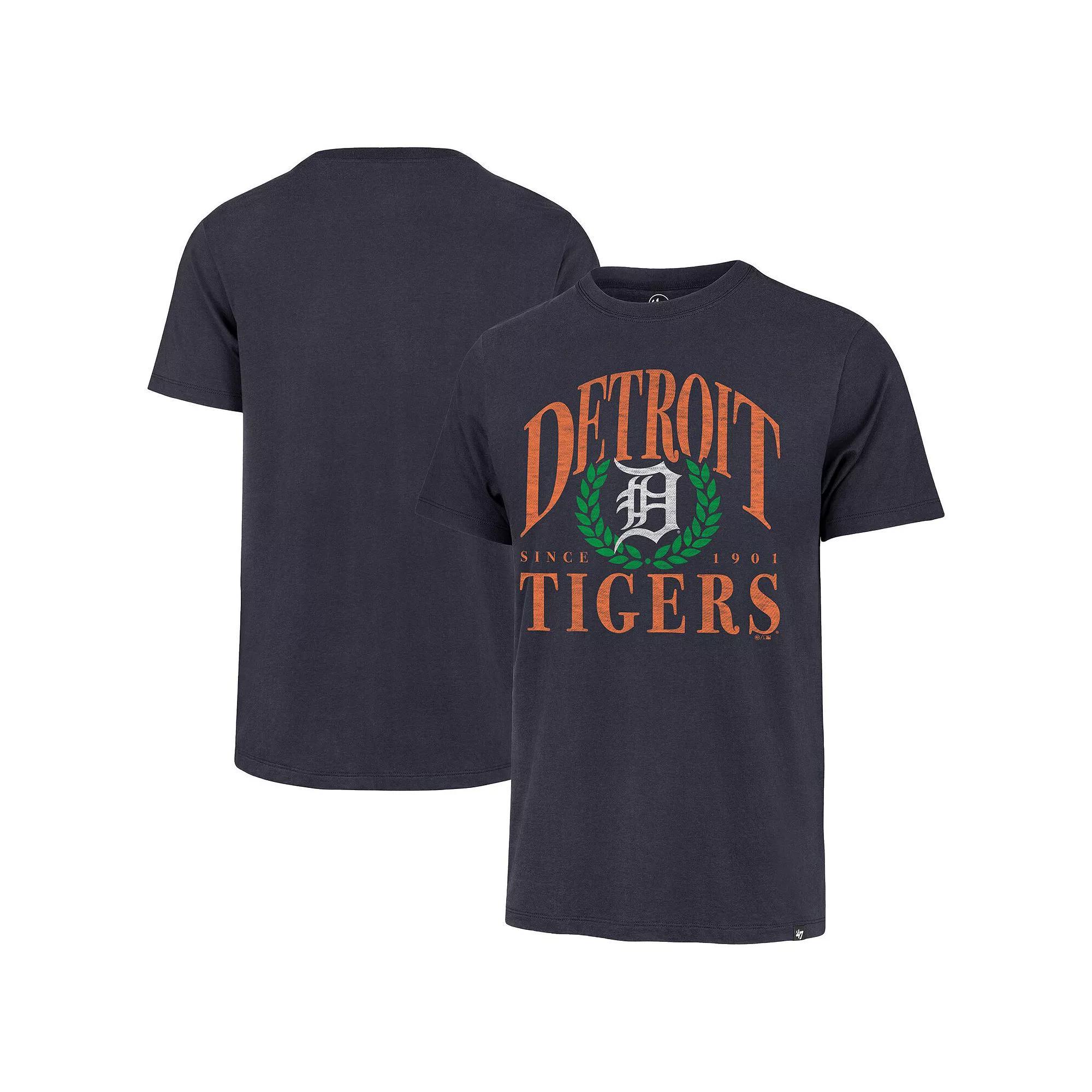 Men's '47 Navy Houston Astros Pitchout Franklin T-Shirt, Size: 3XL, Blue Product Image