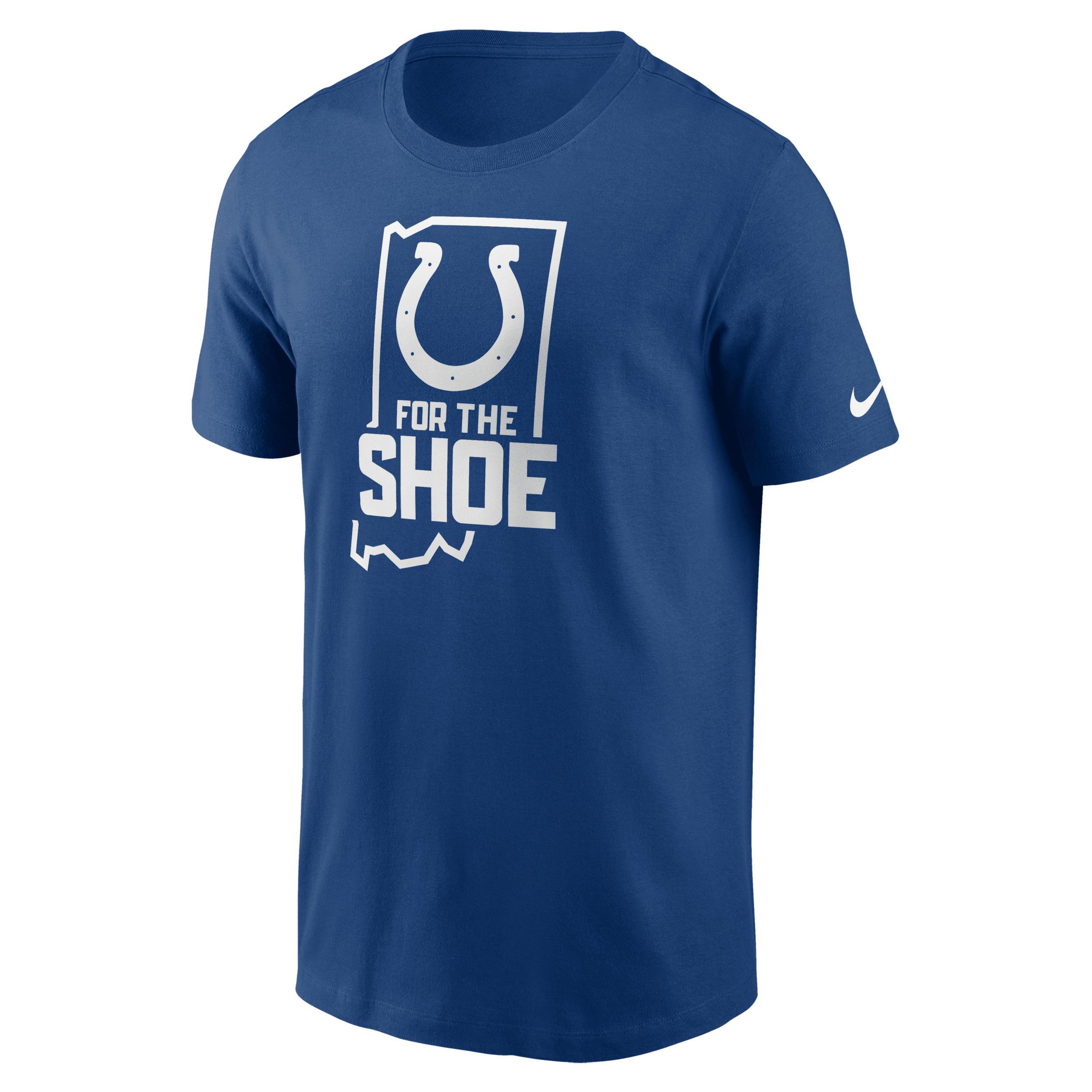 Mens Nike Royal Indianapolis Colts Local Essential T-Shirt Product Image