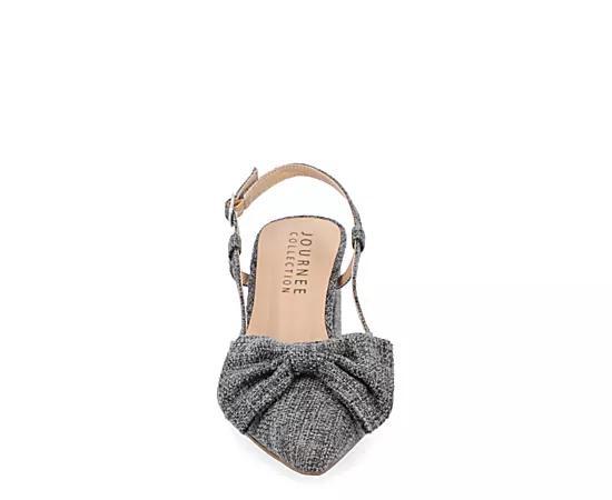 Journee Tailynn Women's Dressy Pumps, Size: 12 Wide, Grey Product Image