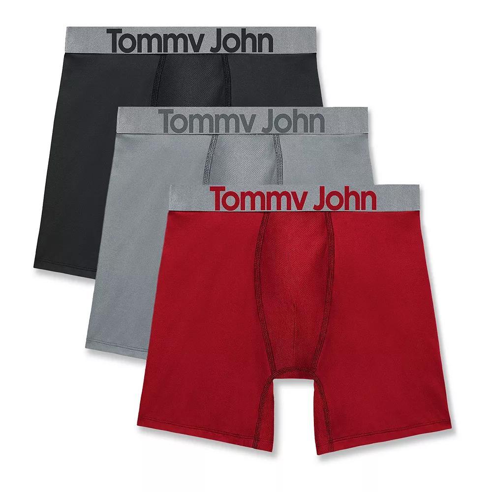 Mens Tommy John 3-Pack Luxe Modal Boxer Briefs Product Image