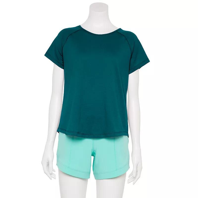 Women's Tek Gear® Adaptive Core Raglan Tee, Size: XS, Maiti Pink Product Image