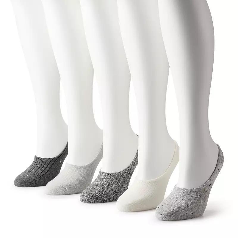 Womens Sonoma Goods For Life 5-Pack Everyday Liner Socks Product Image