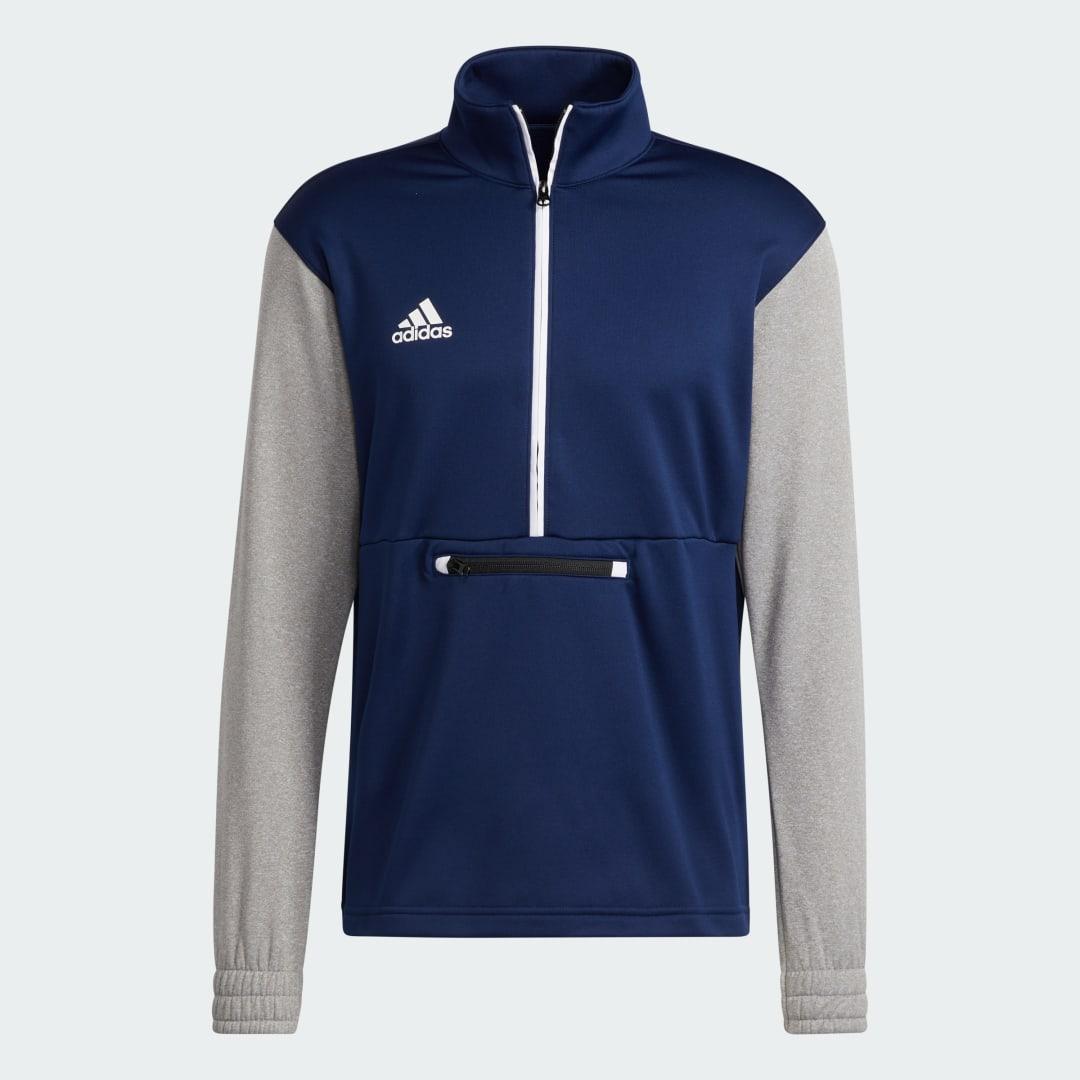 adidas Team Issue Half-Zip Sweatshirt Team Navy 4XL Mens Product Image
