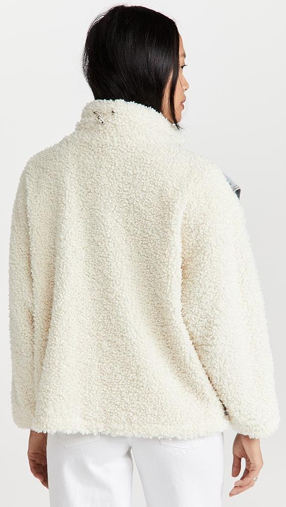 BLANKNYC Bear Hug Denim Sherpa Jacket | Shopbop Product Image