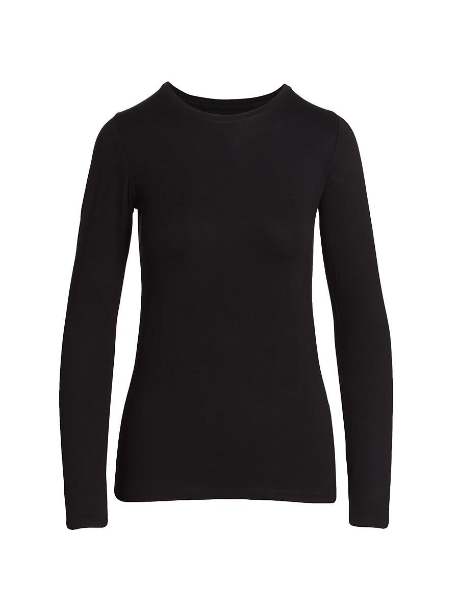 Majestic Filatures Crewneck Long Sleeve Tee Product Image