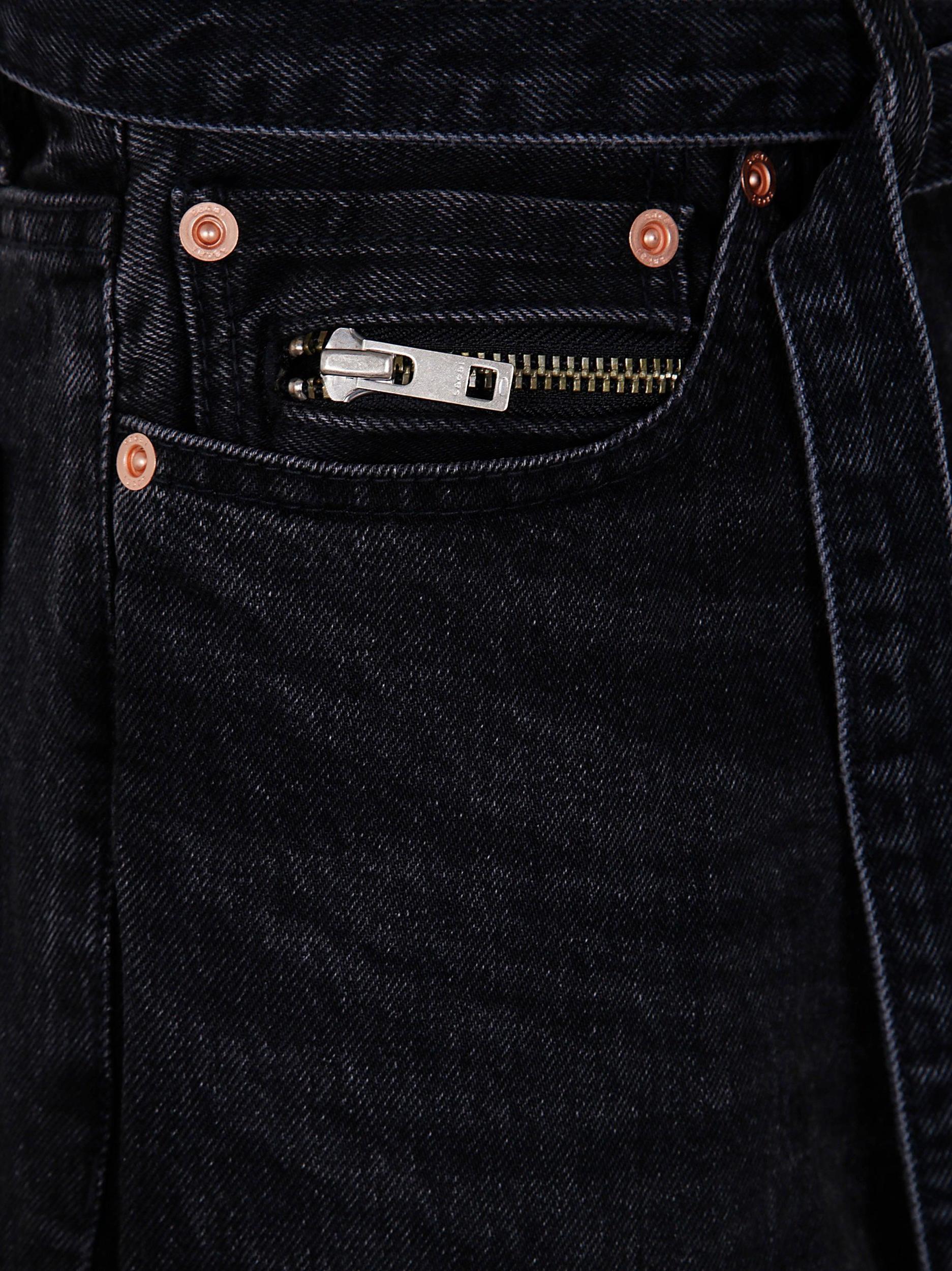 SACAI Straight Jeans In Black Product Image