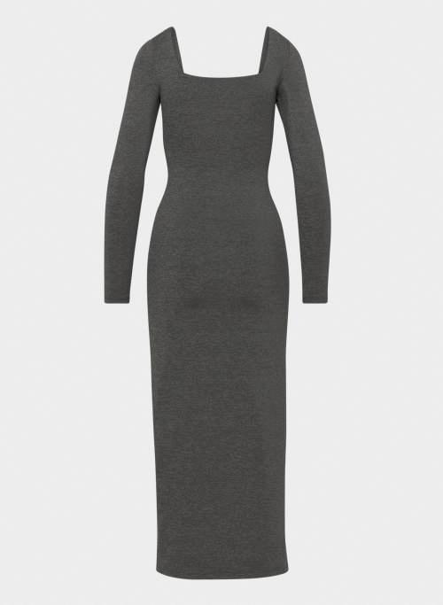contour squareneck longsleeve maxi dress Product Image