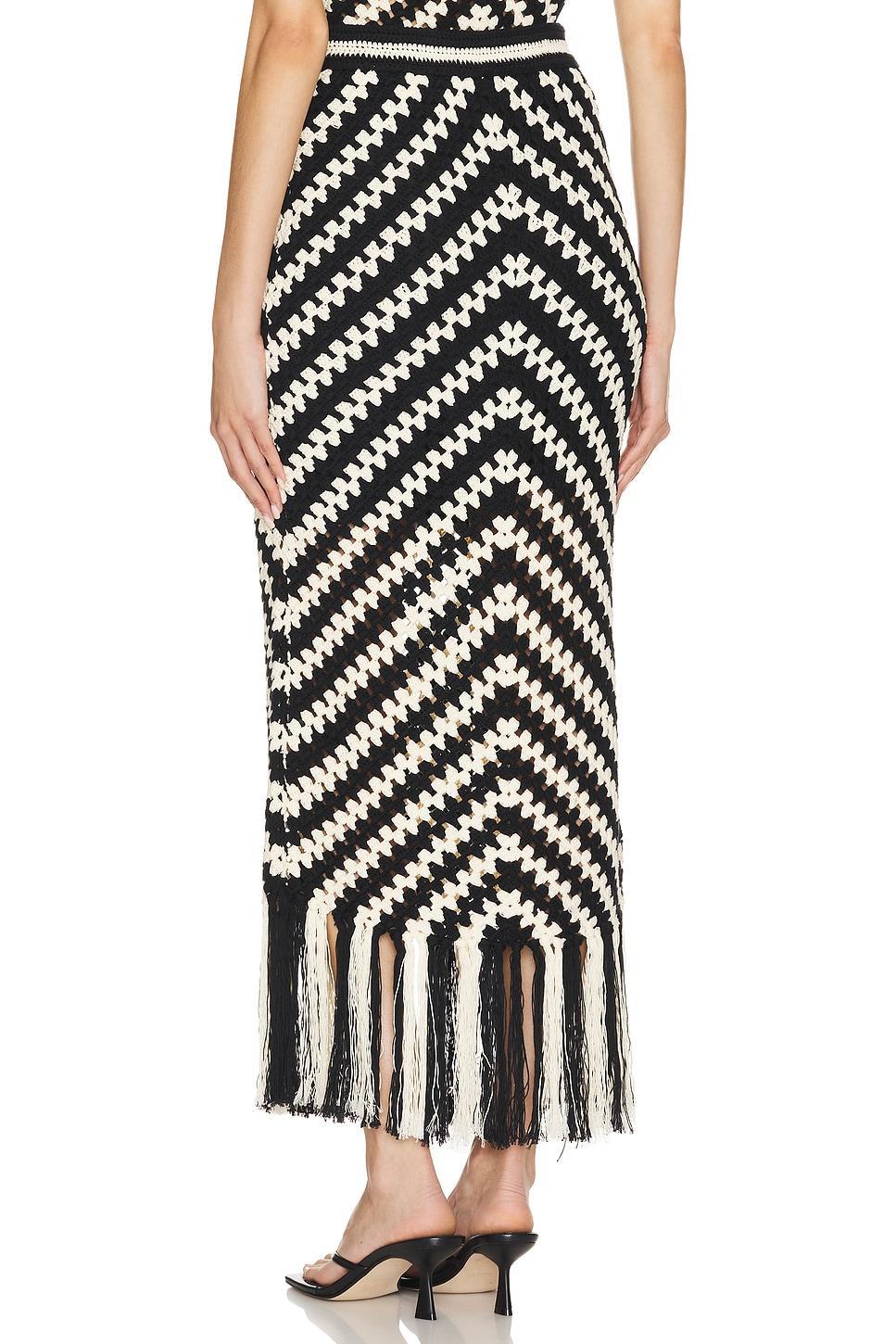Halliday Hand Crochet Skirt Zimmermann Product Image