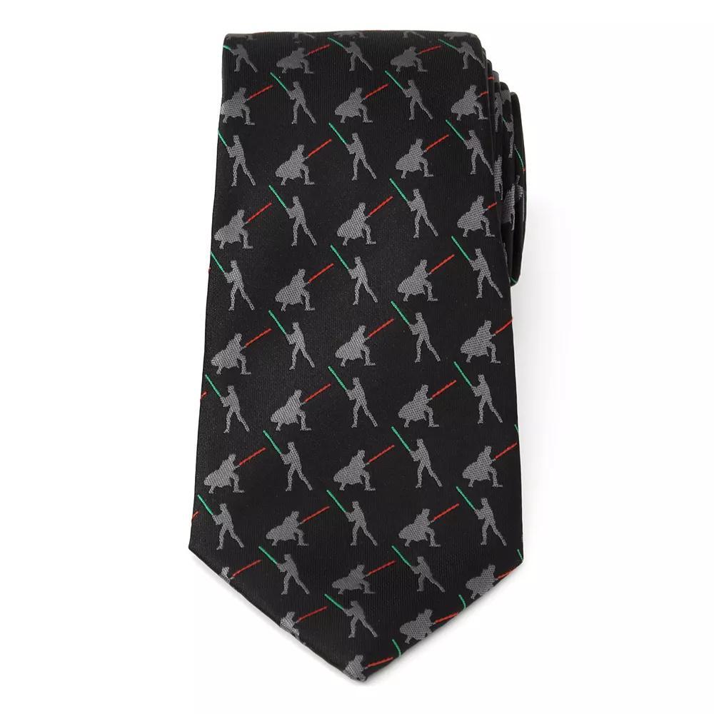 Men's Star Wars Tie, Lightsaber Black Product Image
