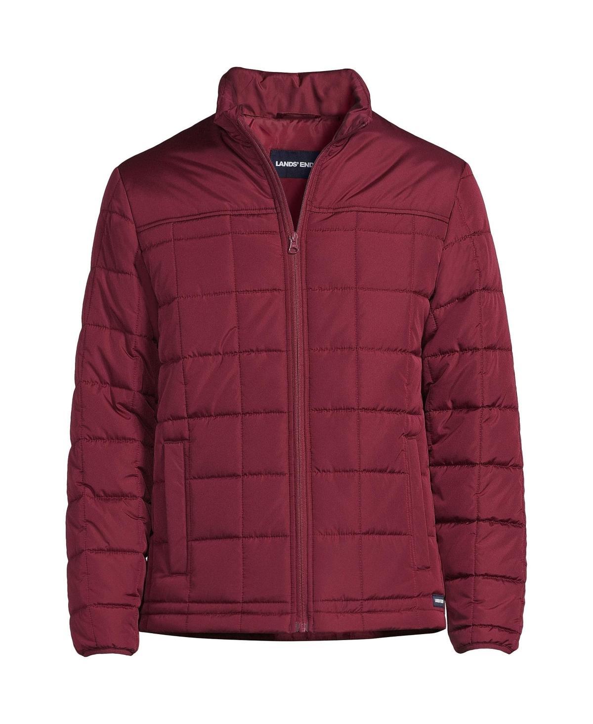 Mens Lands End Insulated Water-Resistant Jacket Radiant Blue Product Image