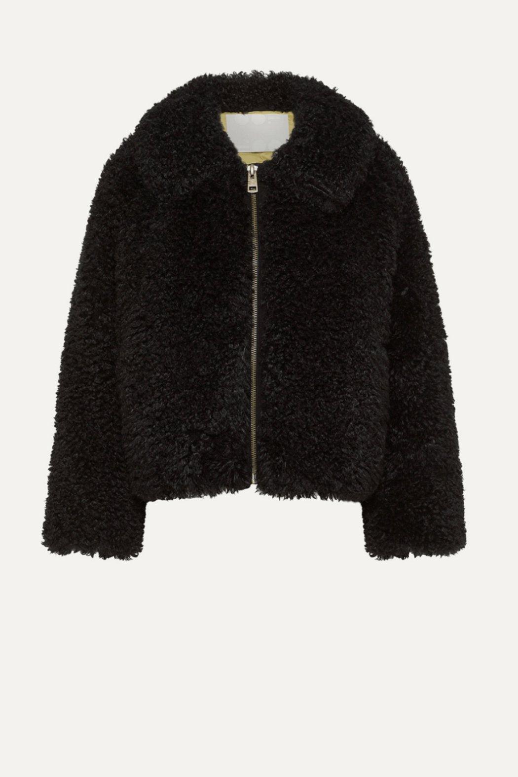 Faux-Fur Short Jacket Product Image