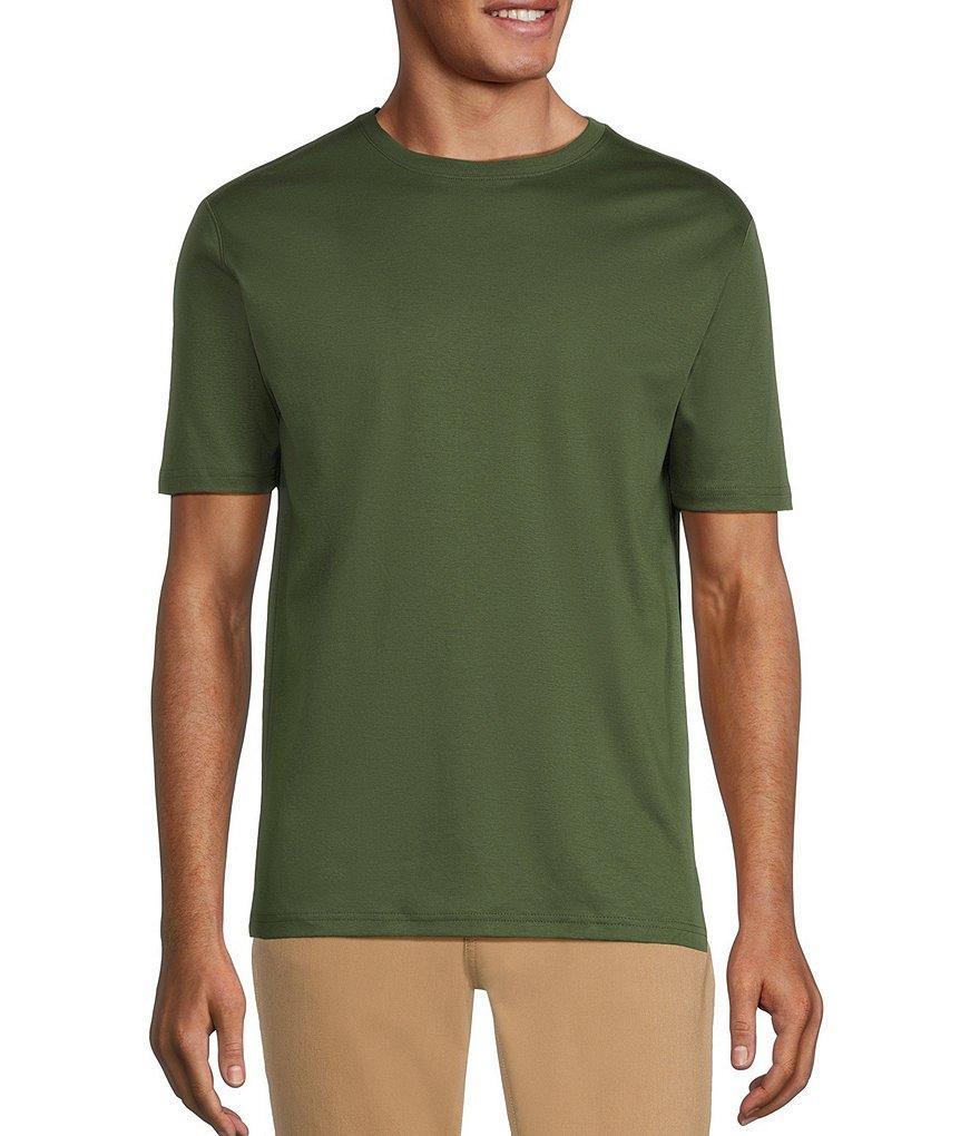 Murano Big & Tall Liquid Luxury Interlock Crew Neck Short Sleeve T-Shirt Product Image