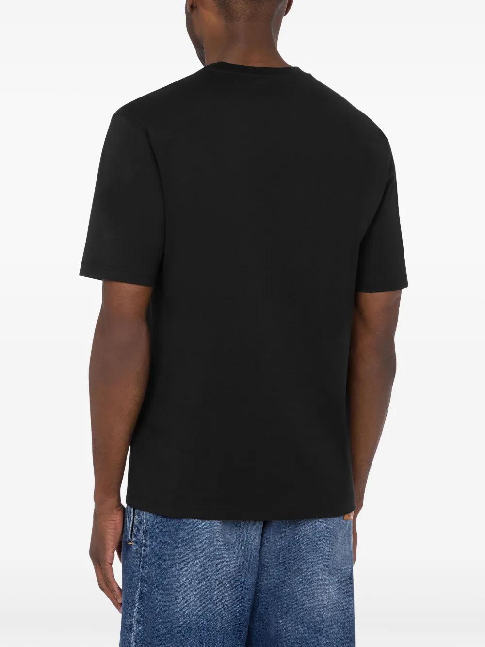 logo-patch cotton t-shirt Product Image