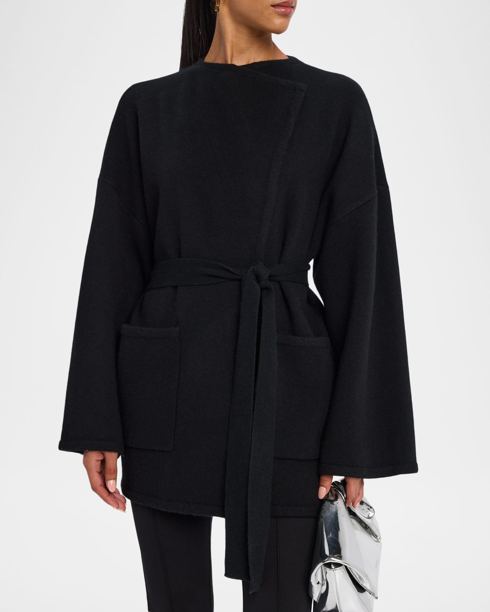 Coline Belted Patch Pocket Cardigan Product Image