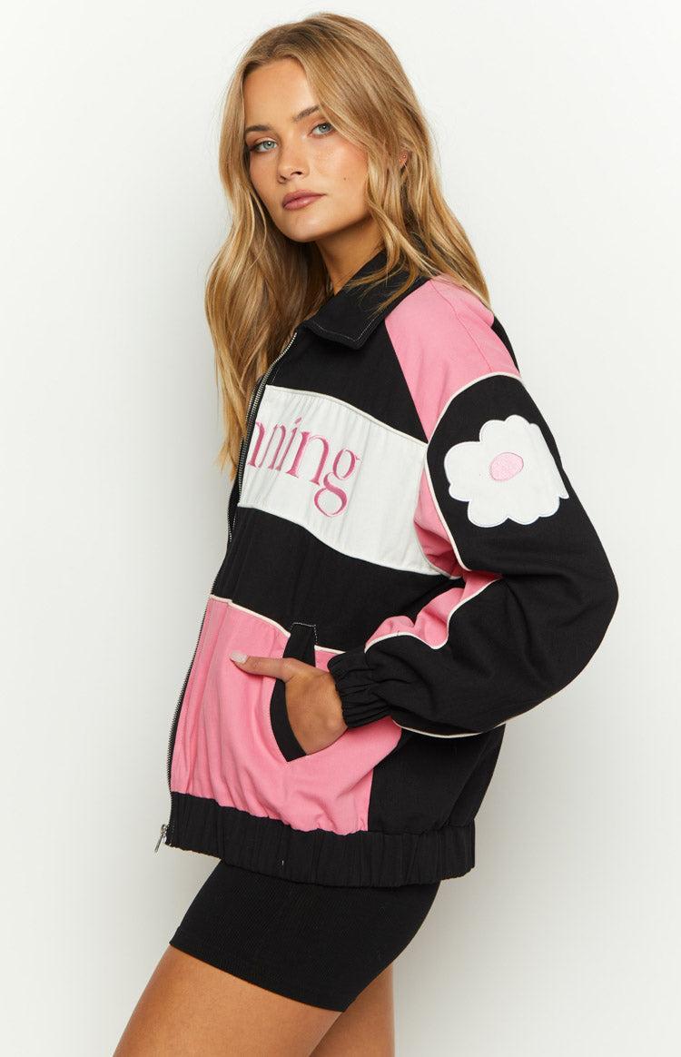 Beginning Pink Bomber Jacket Product Image