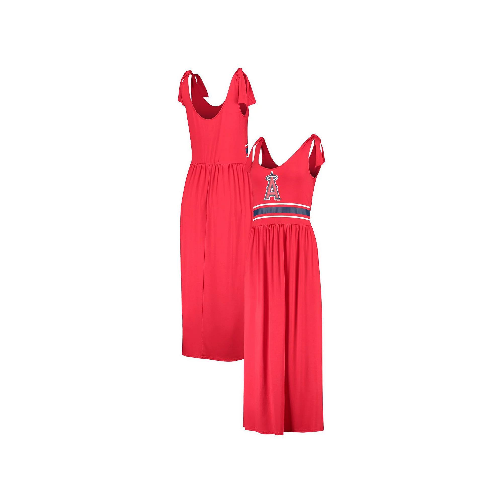 Womens G-III 4Her by Carl Banks Los Angeles Angels Game Over Maxi Dress Product Image