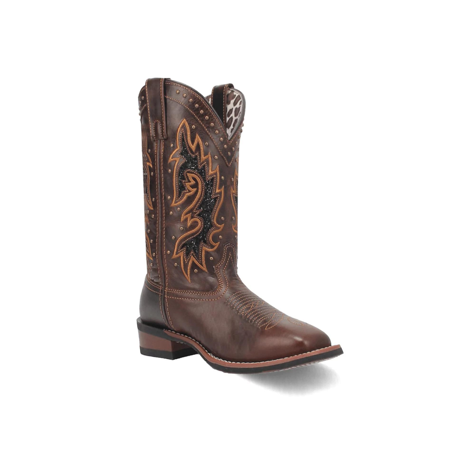 Laredo Lockhart Women's Leather Cowboy Boots, Size: 9.5 Product Image