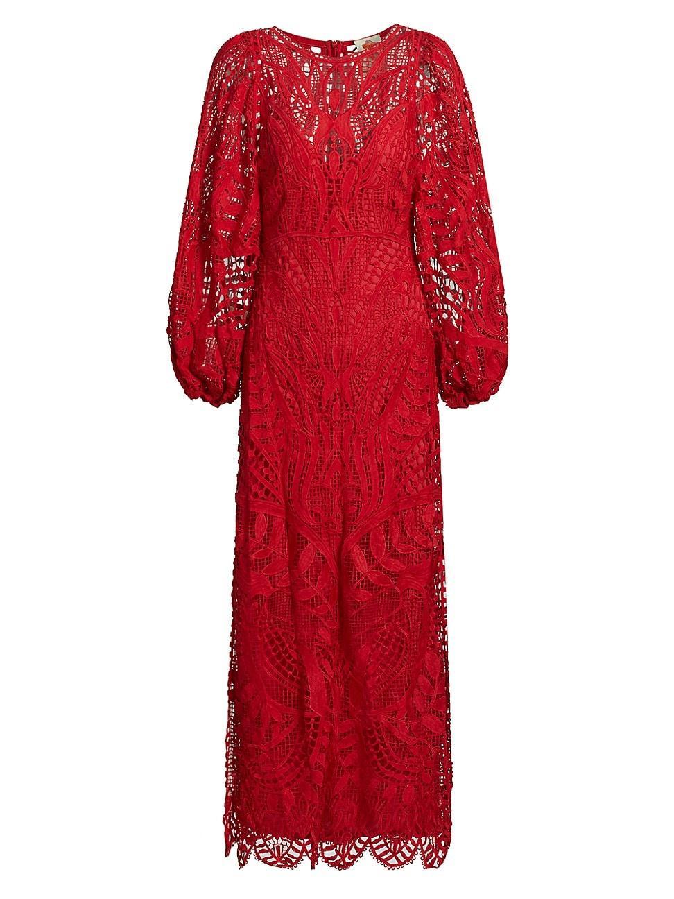 Womens Nature Guipure Midi-Dress Product Image
