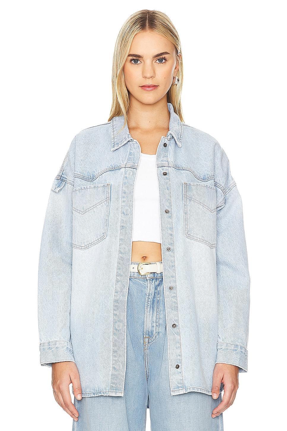 Mandy Button Up Top PISTOLA Product Image