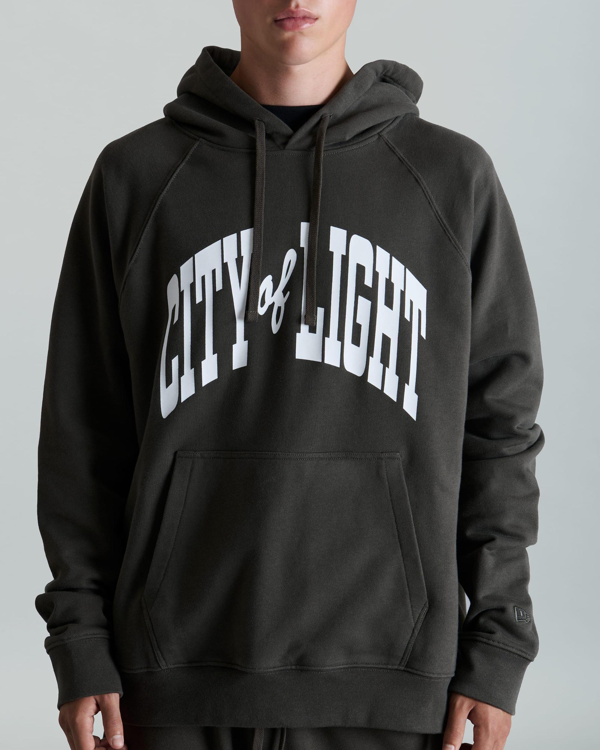 Brand New Era City of Light Black Hoodie Male Product Image