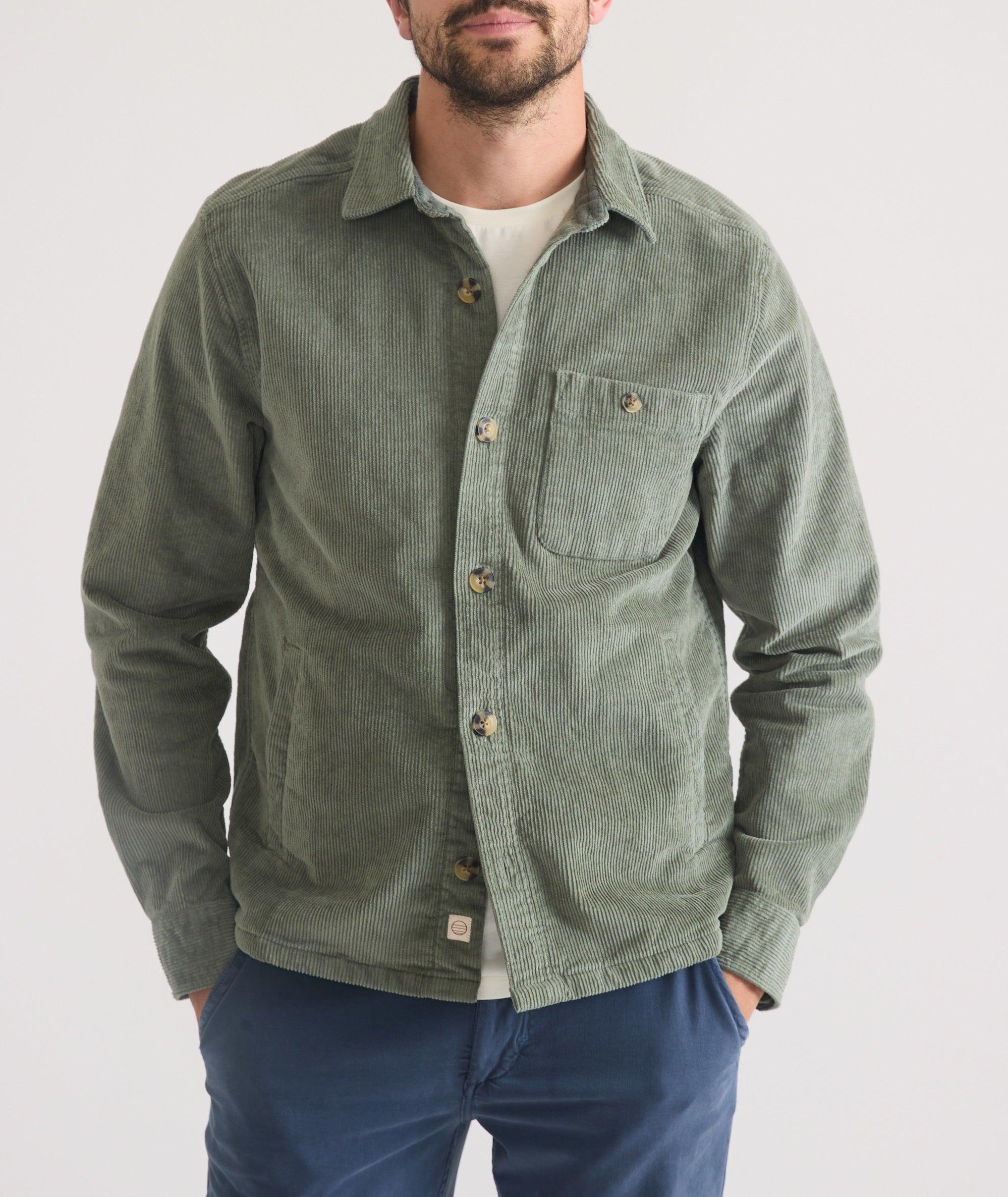 Max Stretch Corduroy Overshirt Product Image