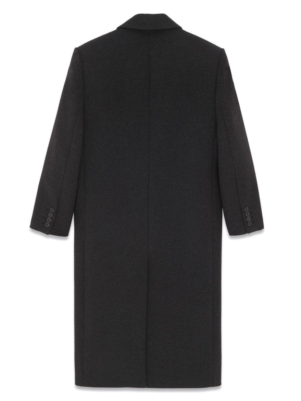 Womens Long Coat in Wool Product Image