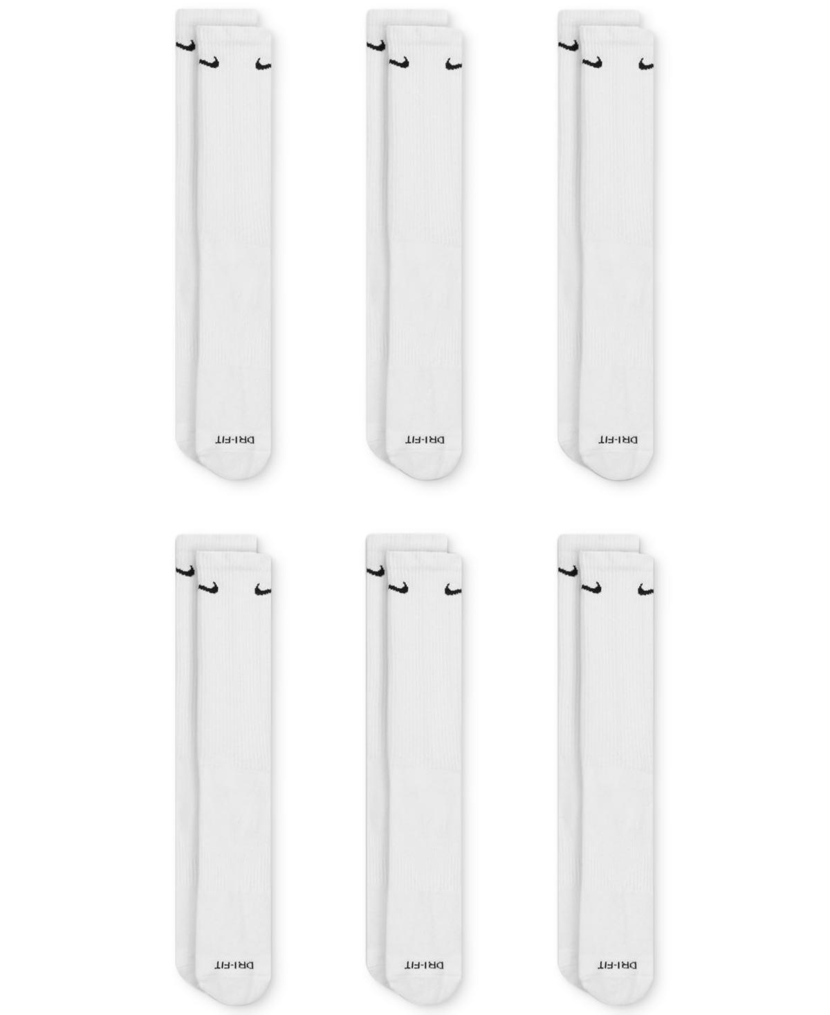 Mens Nike 6-pack Everyday Plus Cushion Crew Training Socks Product Image