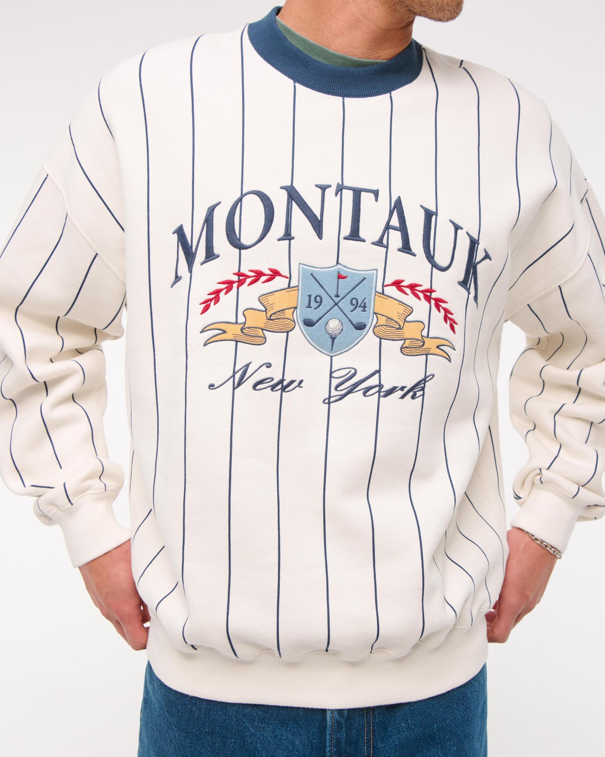 Golf Graphic Crew Sweatshirt Product Image