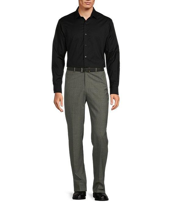 Hart Schaffner Marx Chicago Classic Fit Flat Front Dress Pants Product Image