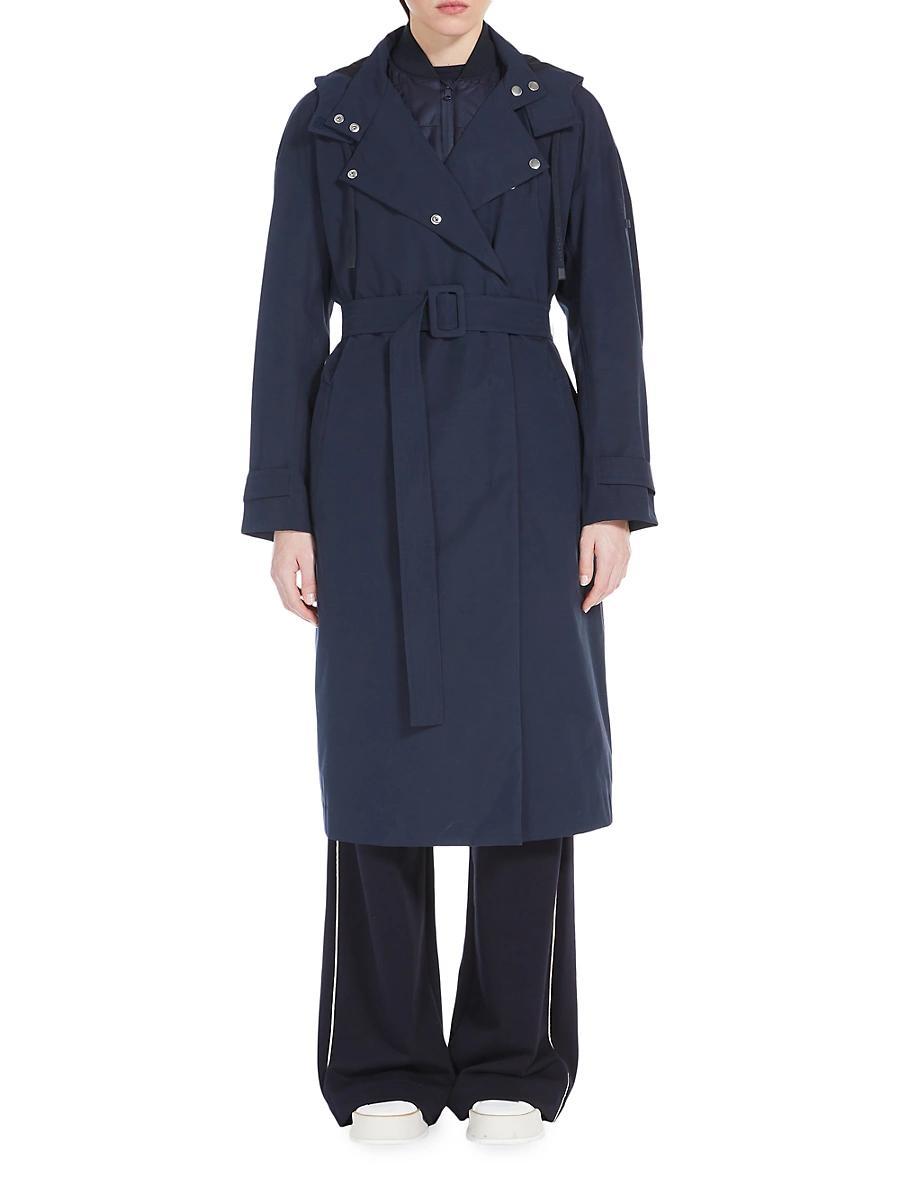 Womens Carter Bib Trench Coat Product Image
