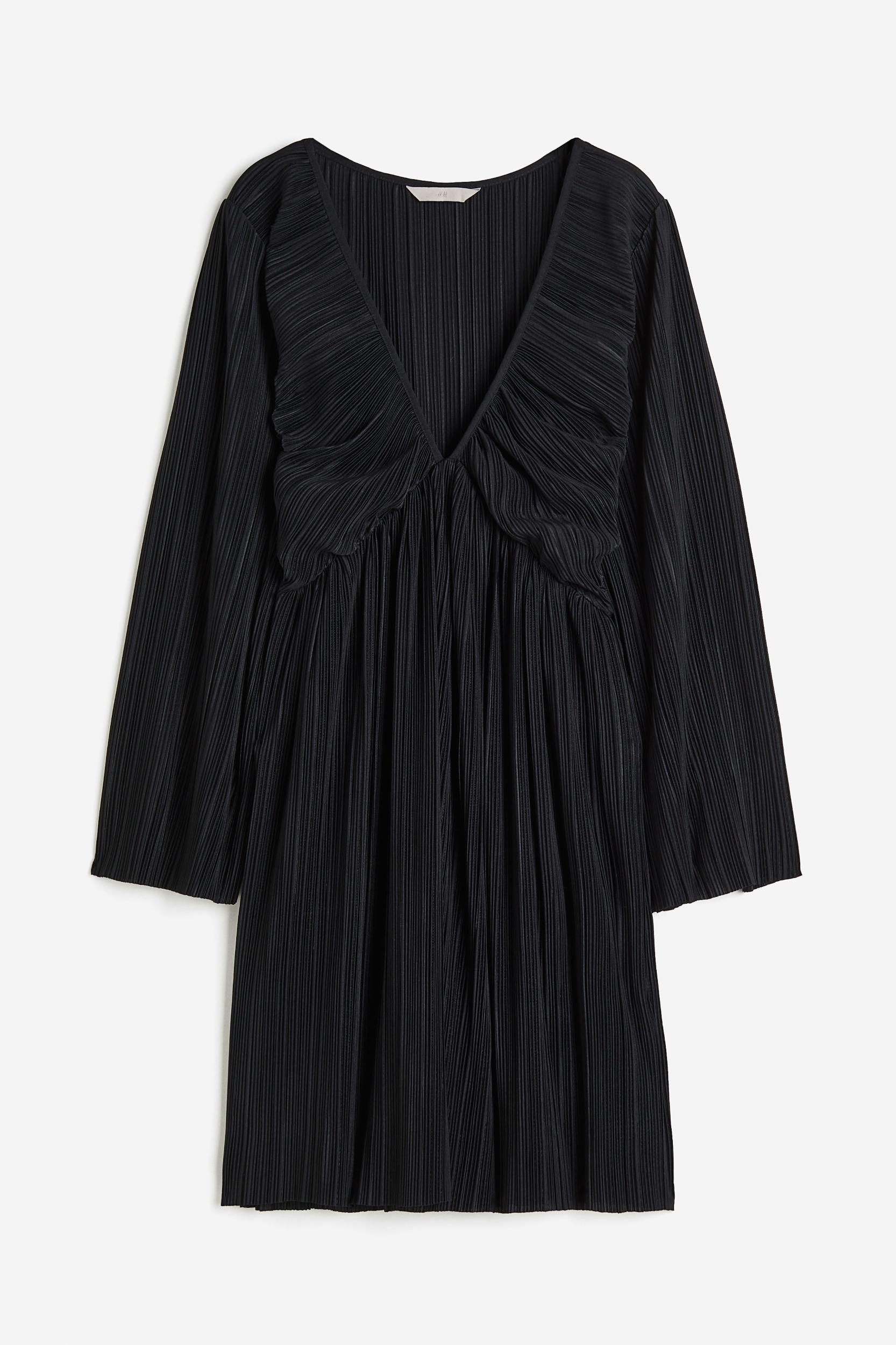 Pleated Jersey Dress Product Image