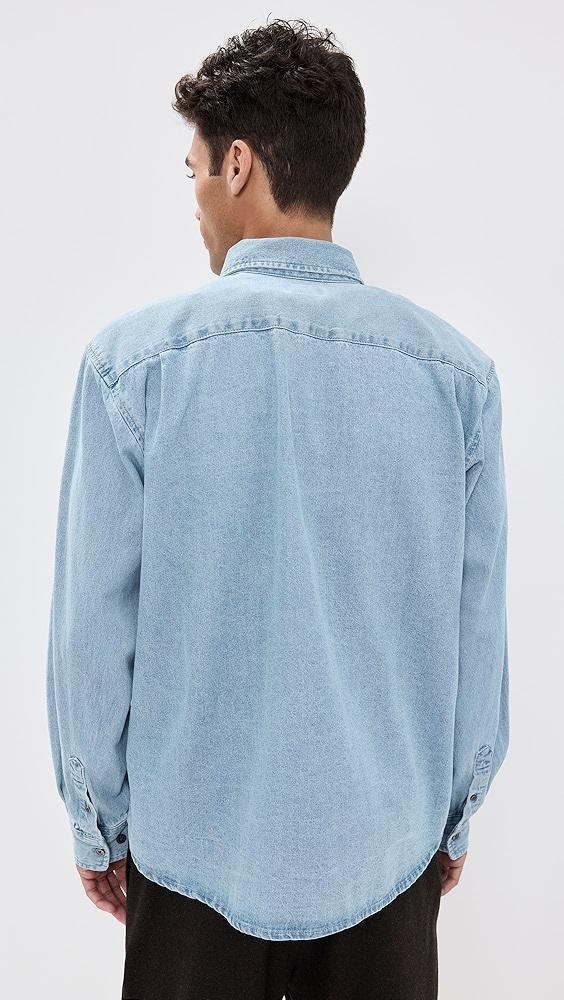 Obey Logan Denim Shirt | Shopbop Product Image
